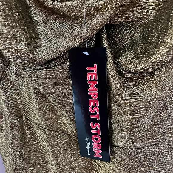 Tatyana Gold Maxi Dress - Picture 3 of 3